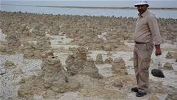  جفاف بحيرة ساوة