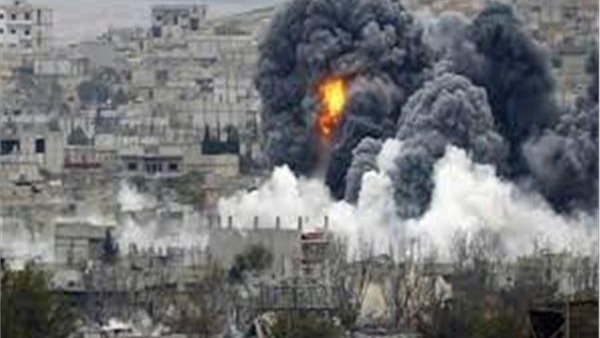 قصف خطوط شحن الأسلحة