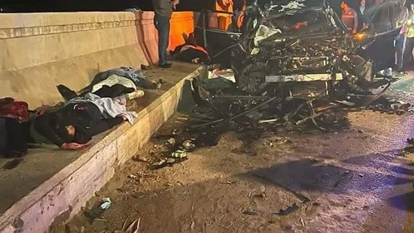 جانب من الحادث 