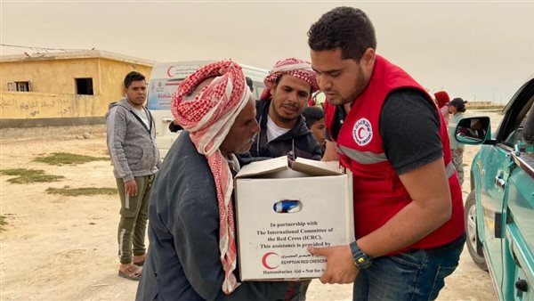 مساعدات جمعية الهلال