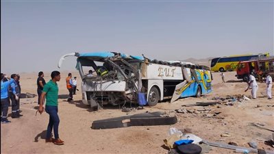 ننشر أسماء ضحايا حادث انقلاب أتوبيس رحلات جنوب سيناء