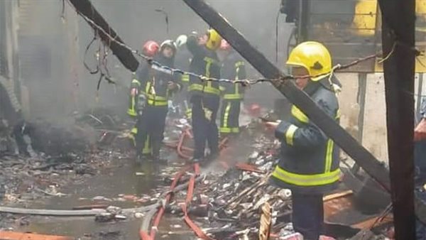 حريق سوق المنشية