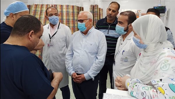 محافظ بورسعيد يتفقد