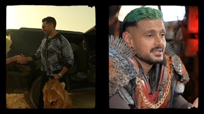 رامز جلال لـ حسن أبو الروس: شيكالاستيك الصحراء هل علينا