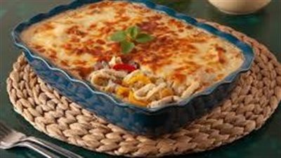 طريقة عمل مكرونة بشاميل بالفراخ الشيف علاء.. خطوات بسيطة والطعم خرافي 