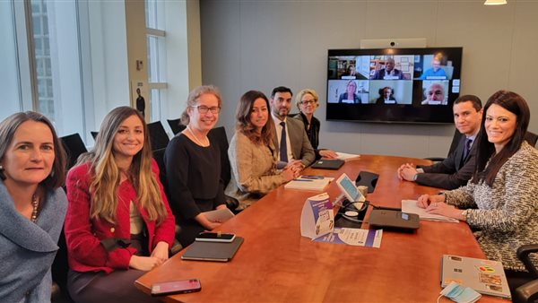 اجتماع الدكتورة رانيا