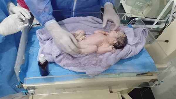 هروب سيدة بعد ولادتها