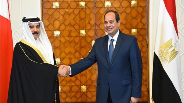 الرئيس السيسي  وملك