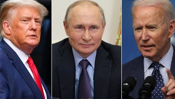 بايدن وبوتين وترامب