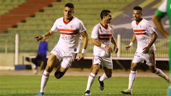احتفال لاعبو الزمالك