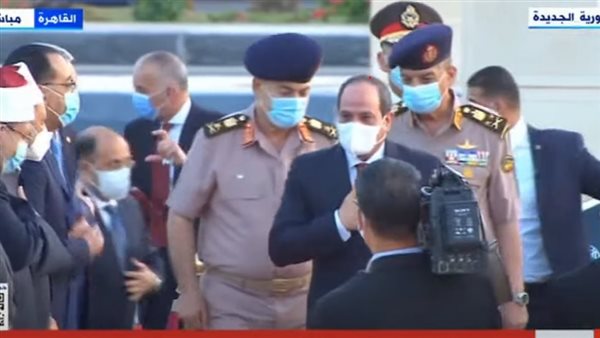 وصول الرئيس عبد الفتاح