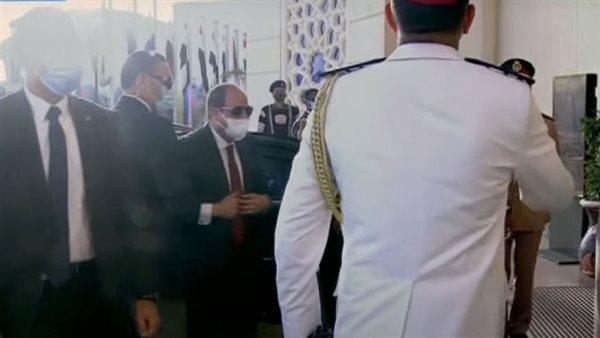 وصول الرئيس السيسي