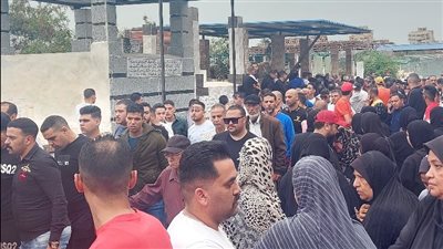 مات غدرًا.. جنازة مهيبة لعامل البنزينة شهيد لقمة العيش في بورسعيد |فيديو وصور 