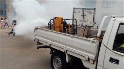 تزامنا مع فصل الصيف.. جُهود مكثفة لمواجهة انتشار الحشرات الضارة في بورفؤاد | صور 