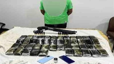 بقصد الاتجار.. ضبط 35 كيلو حشيش بحوزة شخص بالجيزة