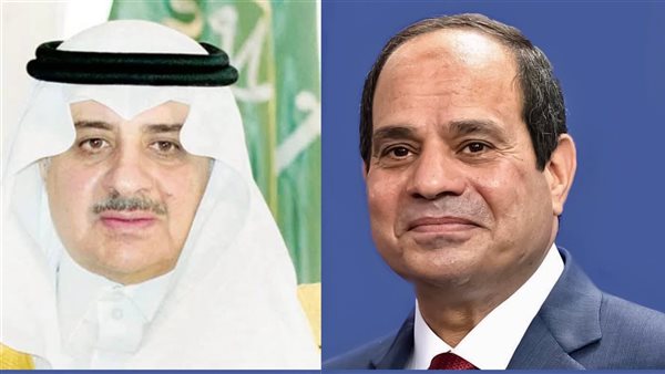 السيسي وأمير منطقة