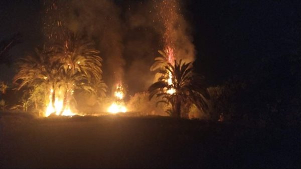 اشتعال النيران في