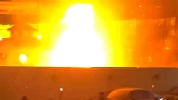 حريق أحد المطاعم