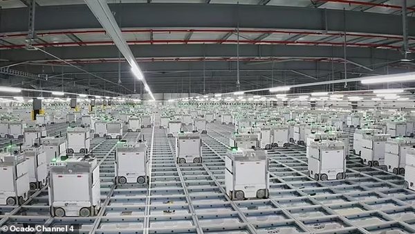 شبكة من الروبوتات