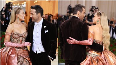 منهم رايان رينولدز وبليك ليفلي.. أبرز ثنائيات حفل ميتا جالا لعام 2022 