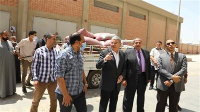 محافظ المنيا: استلام 28 ألف طن قمح منذ بدء التوريد بشون وصوامع مراكز المحافظة