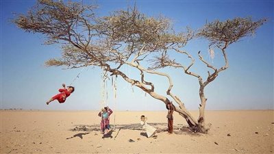 العيد في حلايب وشلاتين شكل تاني.. «أيد هوى شبوبنا» تحية العيد وألعاب بدائية لتسلية الاطفال