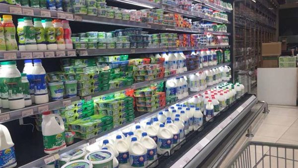 الألبان المعلبة والزبادي