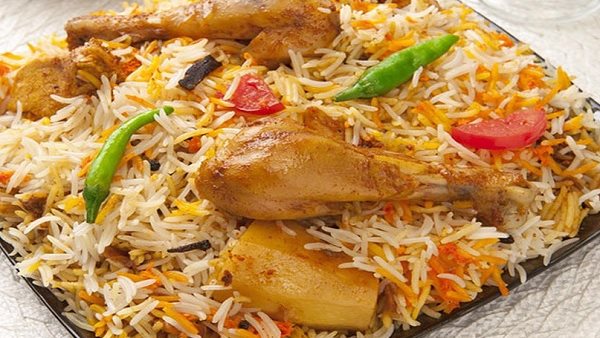 أرز بالدجاج الأفغاني