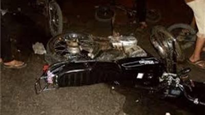 إصابة شخصين إثر انقلاب دراجة نارية بطريق كورنيش المعادي