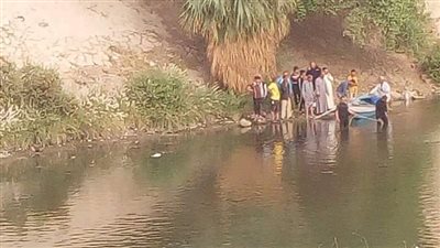 البحث عن الجثة الرابعة في واقعة غرق 4 فتيات بترعة الفاروقية بأخميم