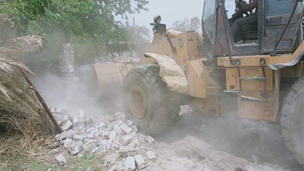 إزالة تعديات بالبناء