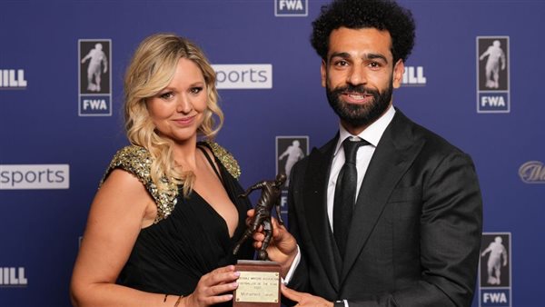 محمد صلاح خلال حصوله