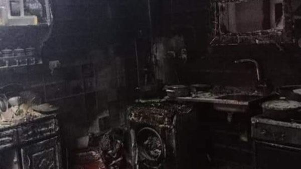 جانب من الحريق 