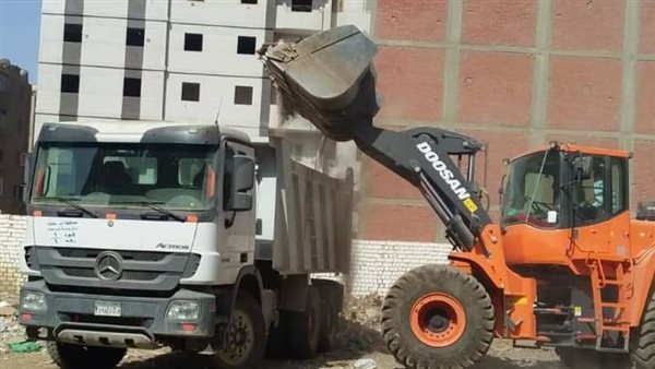 رفع مخلفات القمامة