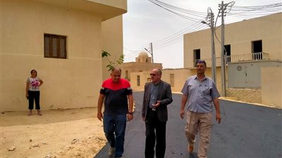 رئيس مركز سمالوط بالمنيا: رصف وتطوير الطريق المؤدي إلى مزار العائلة المقدسة