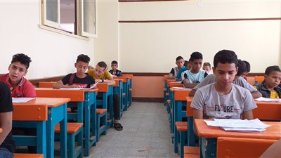 %98 نسبة الحضور في امتحانات العلوم للصف الرابع الابتدائي بسوهاج | صور