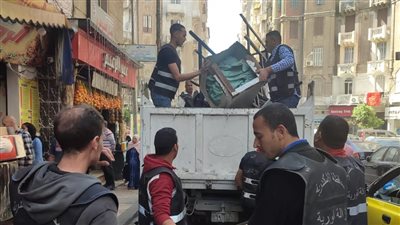 ضبط 1578 حالة إشغال من المقاهي وتحرير 367 محضر في الإسكندرية 