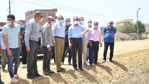 محافظ الغربية يتفقد