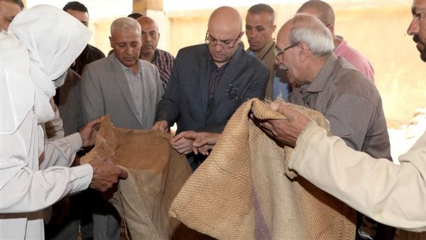 محافظ بني سويف يتفقد