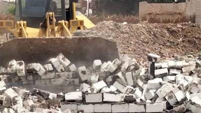 إزالة 74 حالة تعدٍ على الأراضي الزراعية بالمنيا خلال أبريل