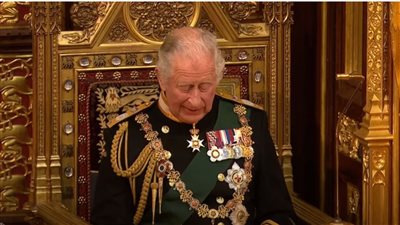 الأمير تشارلز خلال جلسة افتتاح البرلمان: نتعهد بالدفاع عن ديمقراطية الشعب الأوكراني
