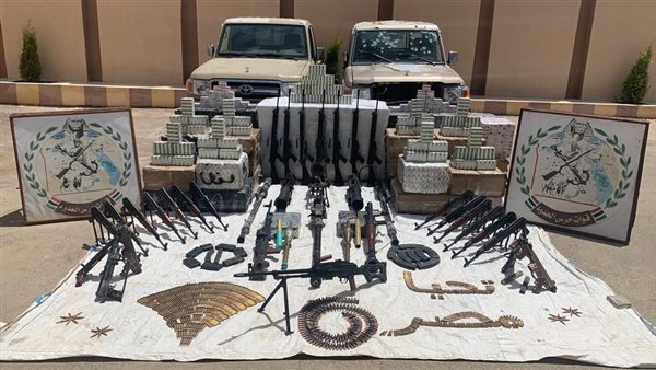 تهريب شحنة من الأسلحة