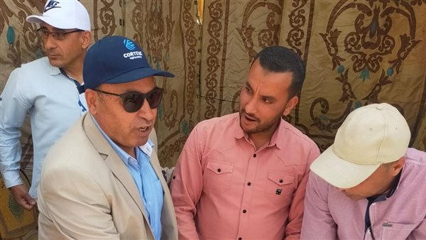 متابعة توريد محصول