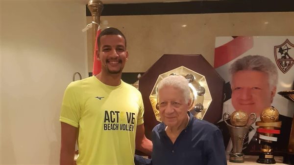 مرتضى منصور مع زياد