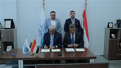 بروتوكول تعاون بين جامعة العلمين الدولية والهيئة العامة للاعتماد والرقابة الصحية