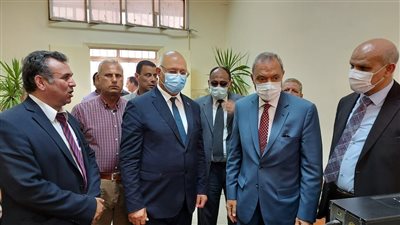 محافظ القليوبية ورئيس جامعة بنها يفتتحان وحدة التنمية المستدامة والتغيرات المناخية بزراعة مشتهر