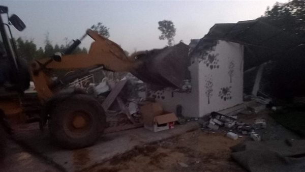 إزالة التعديات بالمنيا