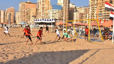 فتح شاطئ «إسحاق حلمي» بالمجان للمشجعين لمشاهدة مباراة ودية بين مصر والإمارات