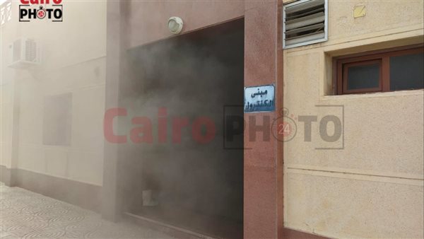 حريق محطة محولات