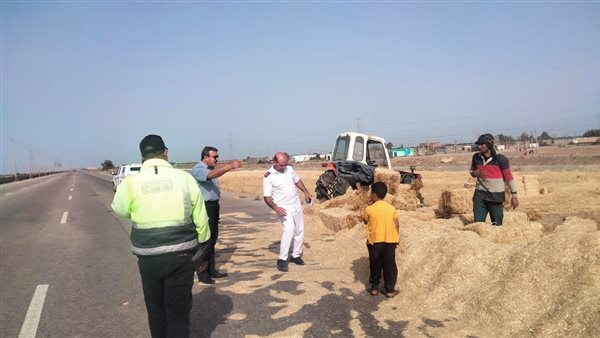 لحظة إخلاء الطريق